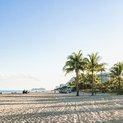 Hit the beach in sunny Fort Lauderdale