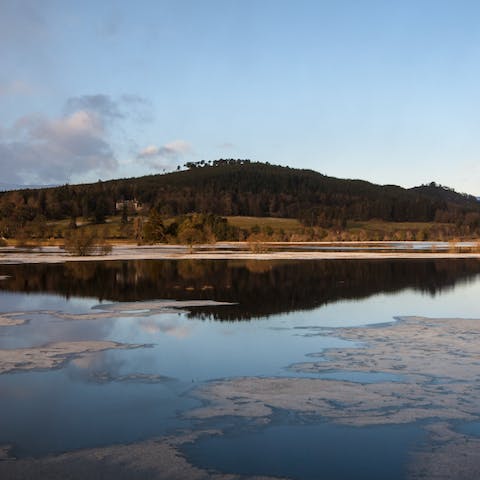 Explore the dramatic landscapes of the Cairngorms National Park