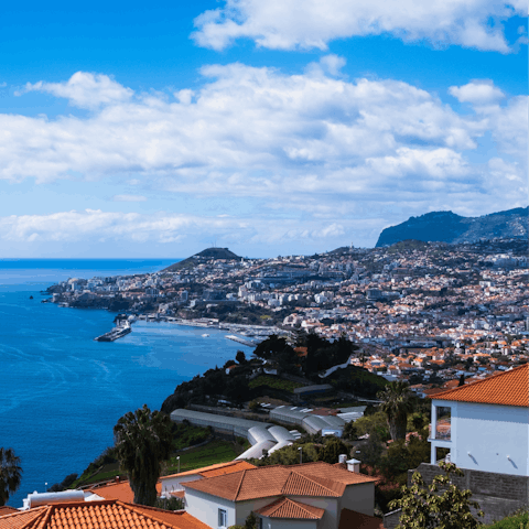 Enjoy a well-connected city break in the heart of Funchal
