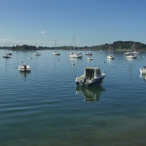 Explore the Gulf of Morbihan and its idyllic scenery, quaint villages, and pristine beaches