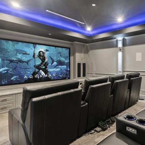 Tap into the Hollywood experience with a personal home cinema