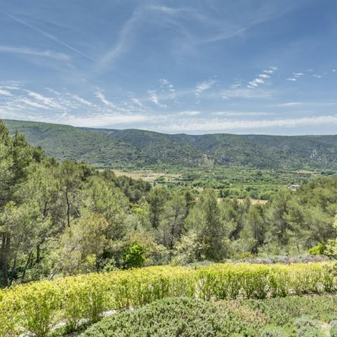 Stay in the heart of the Provencal countryside 