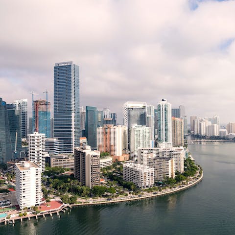 Explore all of Miami from your laidback home