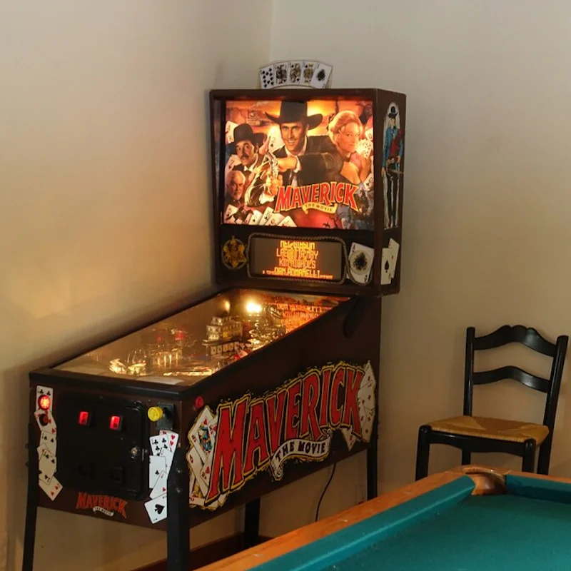 Spend a few hours playing the arcade