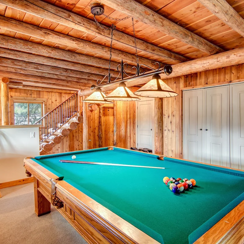 Beat a sibling at billiards