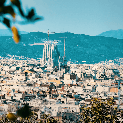 Spend the day in Barcelona – a forty–five–minute drive away