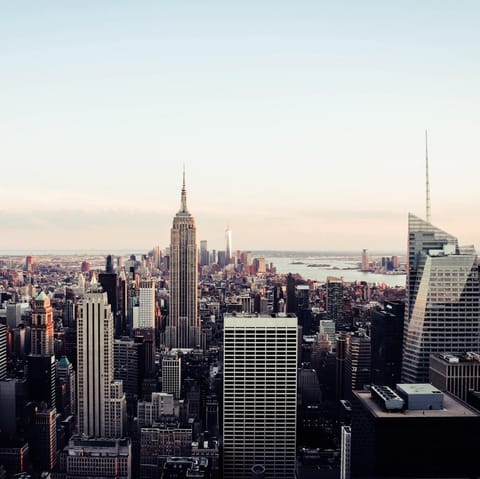 See the city from the Empire State Building – a fifteen-minute walk away