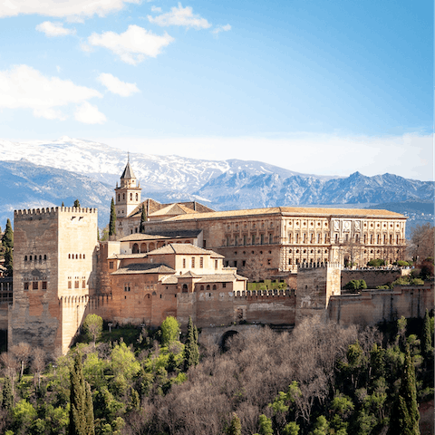 Take a trip back in time via Granada's grand Mediaeval buildings, royal palaces and gardens