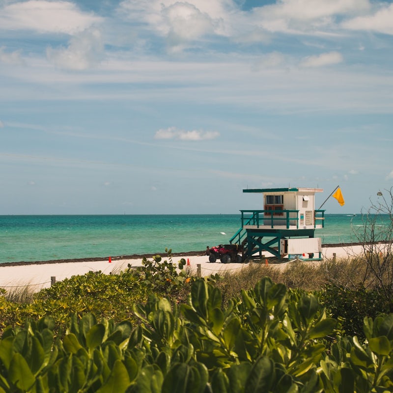 Take a cab to nearby South Beach