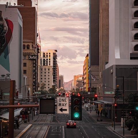 Stay in the heart of Downtown Phoenix, with its array of bars, restaurants and shops
