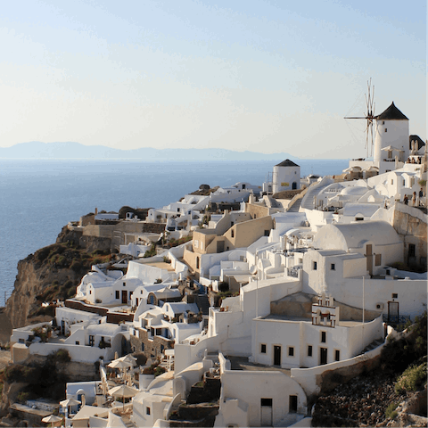 Let yourself go and experience the enchanting beauty of Oia