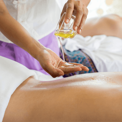 Request an in-house massage and have some well-deserved pampering