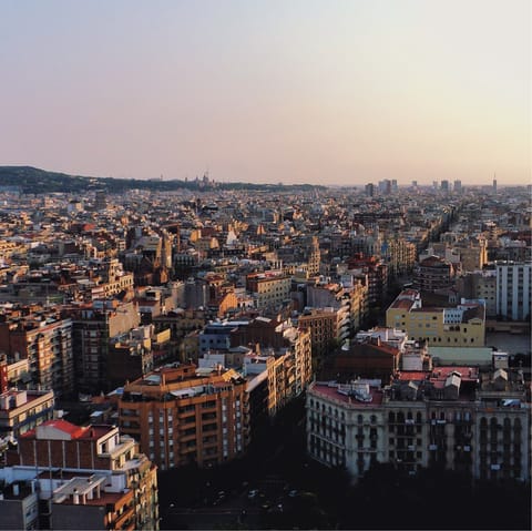 Stay in the heart of the elegant Eixample district 
