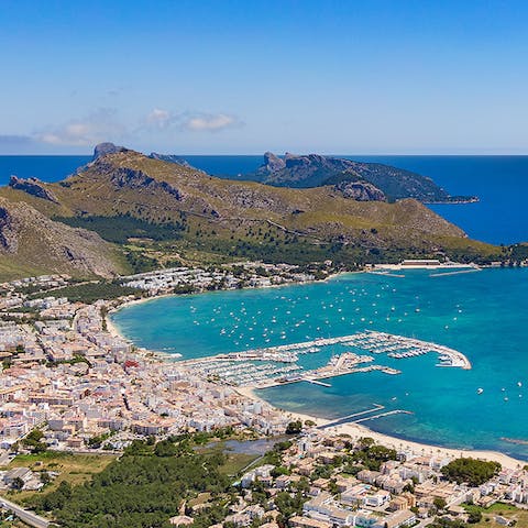 Feel the refreshing spirit of island living from Port de Pollença 