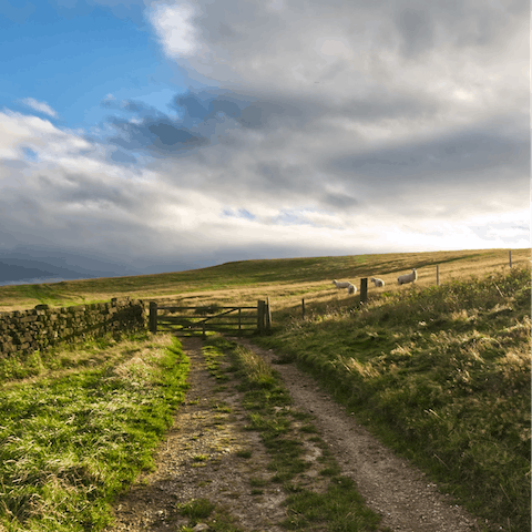 Stay in the heart of the Yorkshire countryside and enjoy blissful peace and quiet