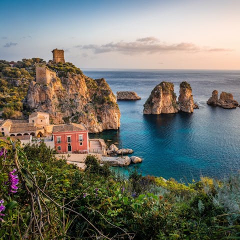 Make the most of your location and explore the coastline towards Riposto, just three kilometres away