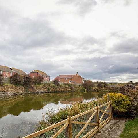Stay right at the water's edge in Northumberland