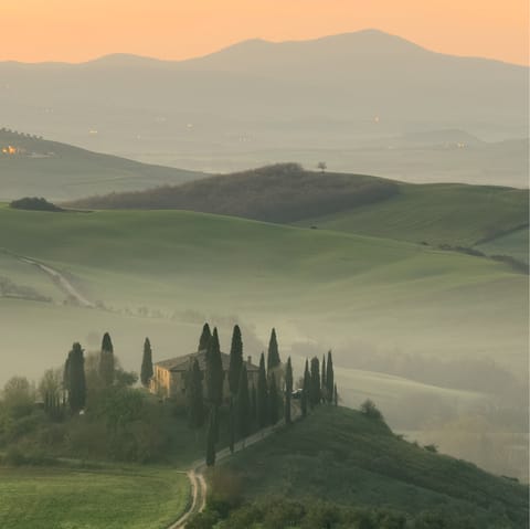 Explore Tuscany's beautiful countryside – Arezzo is a short drive away
