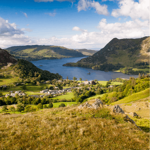 Drive to the famous Lake Windermere in forty-five minutes