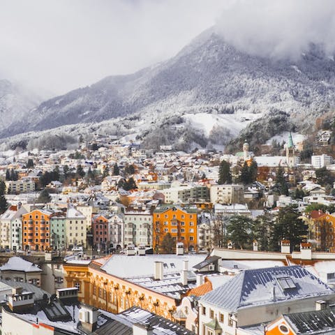 Visit Innsbruck – an hour's drive away 