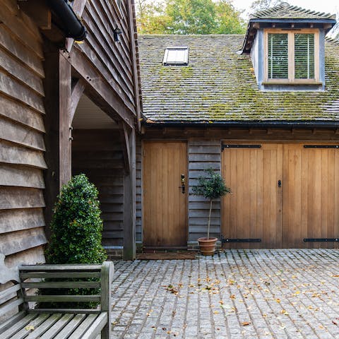 Set in a converted barn