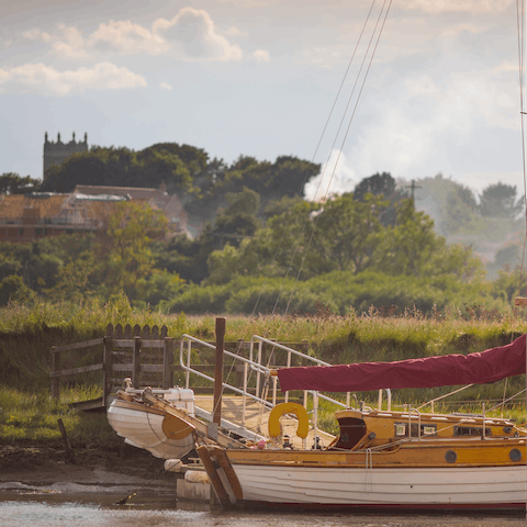 Find quintessential seaside charm in nearby Walberswick 