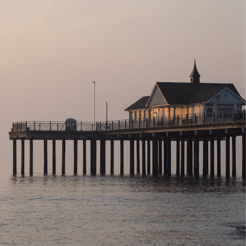 Embrace the fresh sea air from Southwold – a short drive away