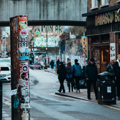 Discover the restaurants and boutiques of Shoreditch