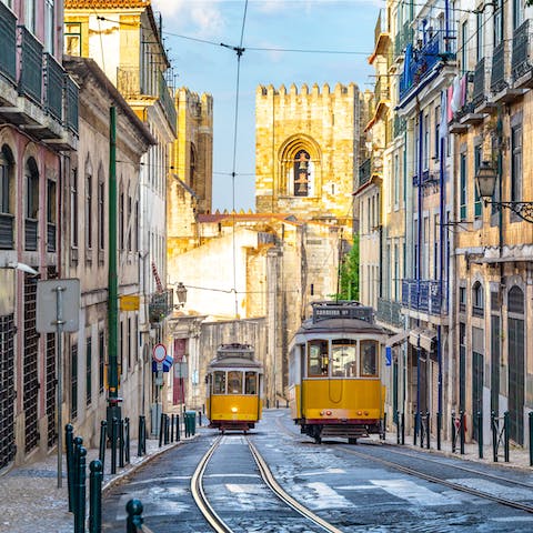 See Lisbon's sights from your base in lively Marvila