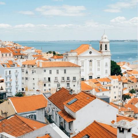 Explore vibrant Lisbon on foot from this excellent location 