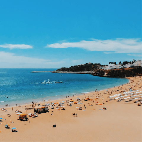 Stay just a few steps from Albufeira Old Town and Beach