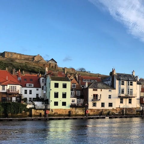 Visit beautiful Whitby – less than half an hour away by car
