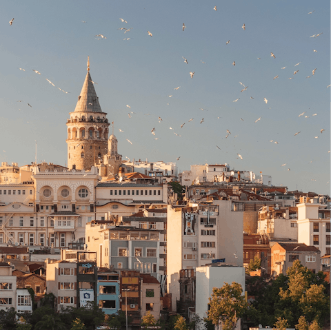 Explore the wonders of Istanbul from your location in the Nisantasi neighbourhood