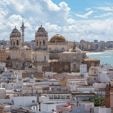 Visit the ancient port city of Cadiz – it's a short drive away