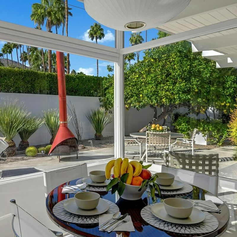 Have your breakfast in the light-filled dining area