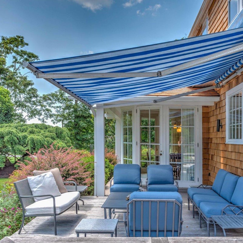 Sip cocktails on the decking