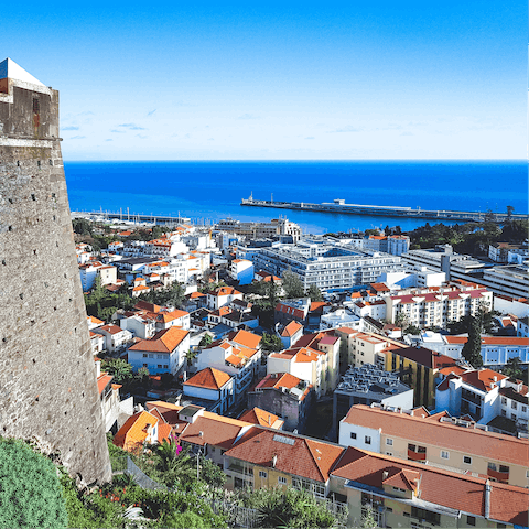 Explore Funchal's historic sights from your central location