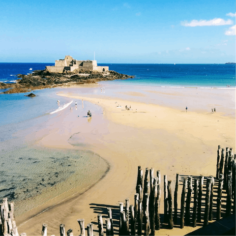 Drive to Saint-Malo and spend the day enjoying all the port city has to offer