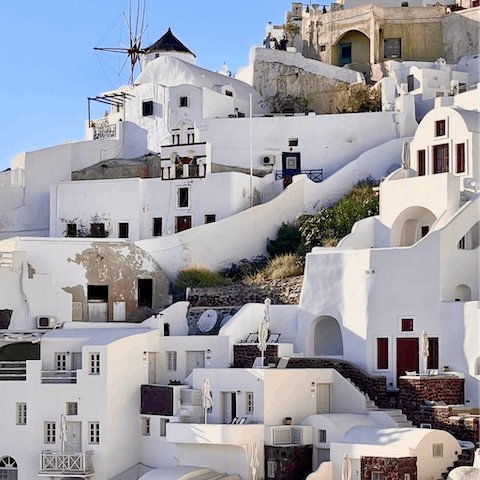 Visit Mykonos Town, 9 kilometres away