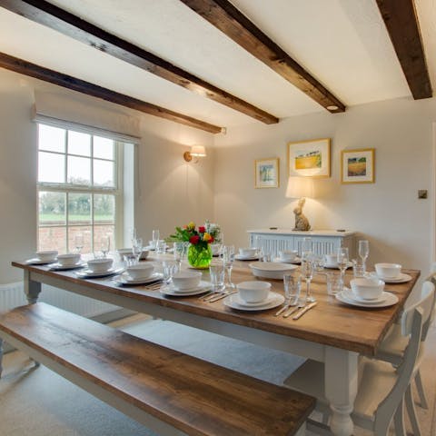 Dial in a private chef and host a dinner party in the farmhouse kitchen