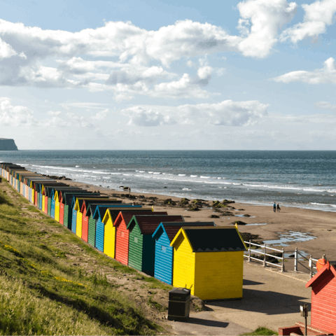 Adventure along the coast and explore nearby Whitby