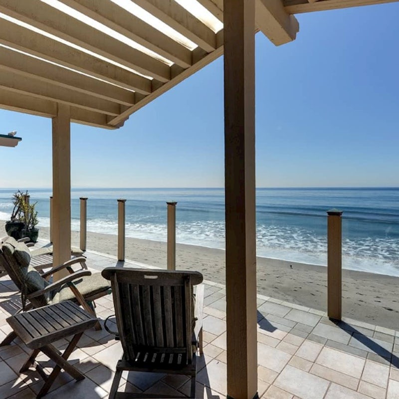 Soak up the hot LA sun on your private patio area