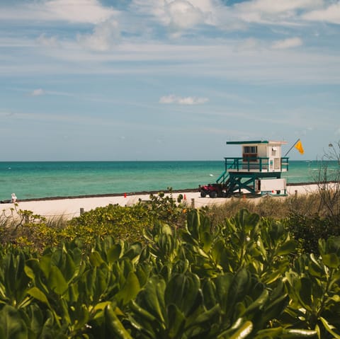 Pack your bikini and head to one of Miami's beaches