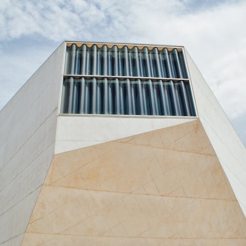 Catch a concert at Casa da Música, only a short walk away