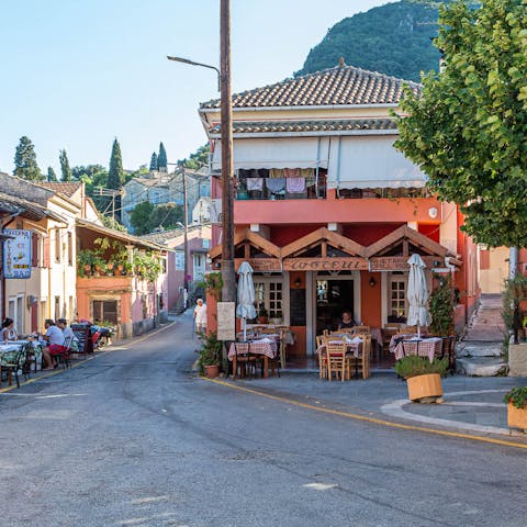 Explore the picturesque village of Doukades