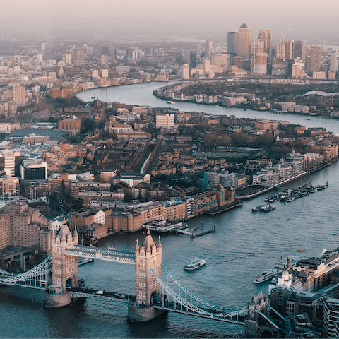 Discover the endless delights of city living with a stay in London
