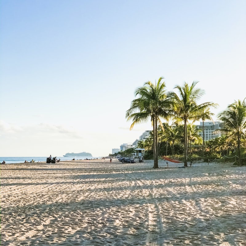 Head for a beach day in nearby Fort Lauderdale