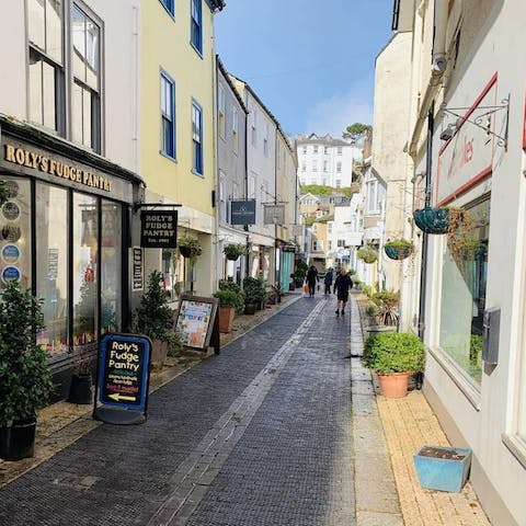 Explore Dartmouth's cobbled streets – it's one of South Devon's prettiest towns