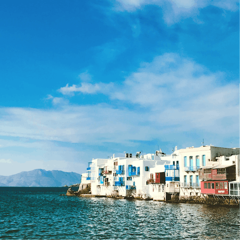 Explore the magical beach life of Mykonos