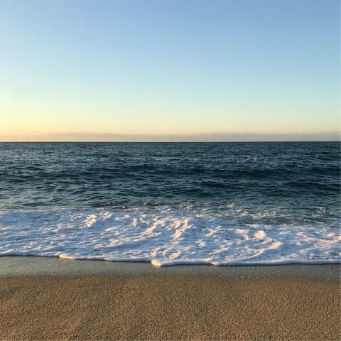 Splash in the shallows of Playas de Guardamar del Segura – the sandy beach is an easy drive away